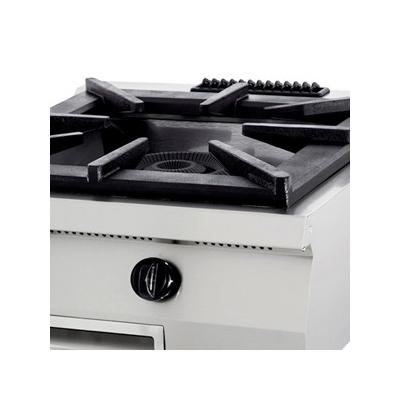 MAXIMA 09398518 | Sporák Premium - 1 hořák - plynový - dvouplotýnkový - hloubka 90 cm