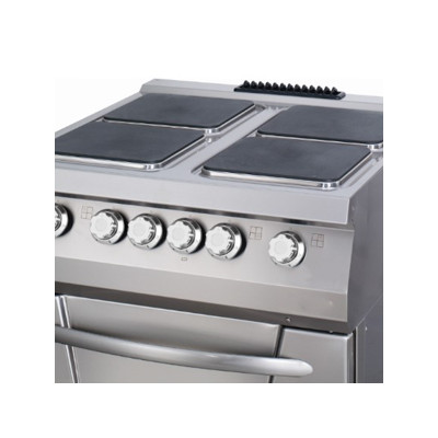 Maxima Varná deska Premium - 4 hořáky - dvojitá - 90 cm hluboká - včetně trouby - elektrická |  09398525