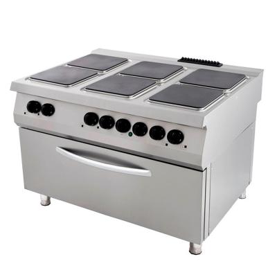 Sporák Premium - 6 hořáků - elektrický - tříplotýnkový - s širokou troubou - hloubka 90 cm | MAXIMA 09398527