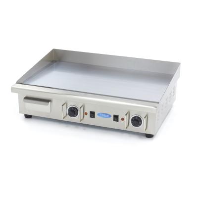Grilovací deska hladká 73 cm - chromová deska - 400 V | MAXIMA 09365164