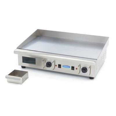 Grilovací deska hladká 73 cm - chromová deska - 400 V | MAXIMA 09365164