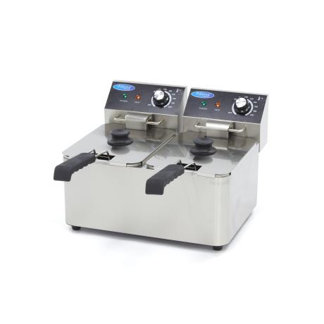 Maxima Fritéza - 2 x 4 l - 2 koše - až 1,5 kg hranolek |  09365212