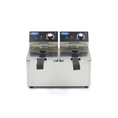 MAXIMA 09365212 | Fritéza - 2 x 4 l - 2 koše - až 1,5 kg hranolek