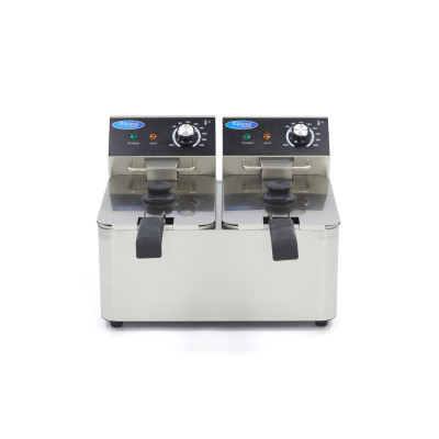 Maxima Fritéza - 2 x 4 l - 2 koše - až 1,5 kg hranolek |  09365212