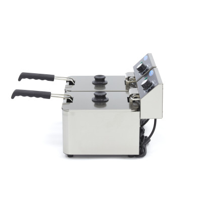 Maxima Fritéza - 2 x 4 l - 2 koše - až 1,5 kg hranolek |  09365212