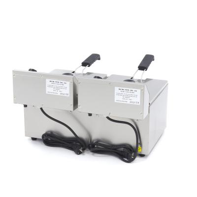 Fritéza 2 x 8 l - dvojitý koš | MAXIMA 09365225