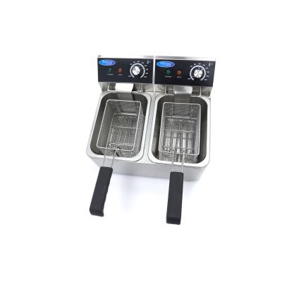 MAXIMA 09365212 | Fritéza - 2 x 4 l - 2 koše - až 1,5 kg hranolek