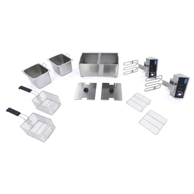 Maxima Fritéza 2 x 8 l - dvojitý koš |  09365225