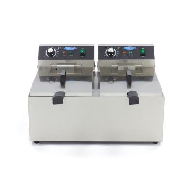 MAXIMA 09365227 | Fritéza 2 x 11 l - dvojitý koš