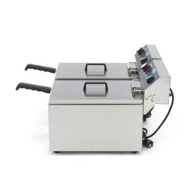 Maxima Fritéza 2 x 11 l - dvojitý koš |  09365227