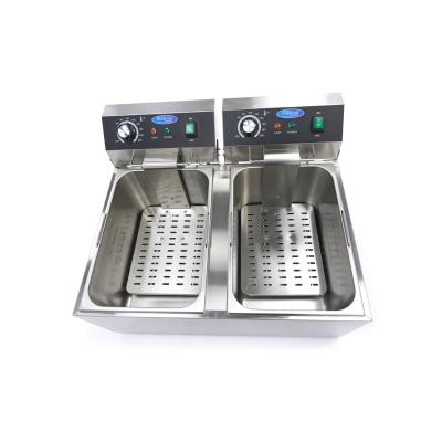 Fritéza 2 x 11 l - dvojitý koš | MAXIMA 09365227