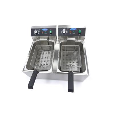 Fritéza 2 x 11 l - dvojitý koš | MAXIMA 09365227