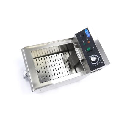 Fritéza - 10 l - 1 koš - s vypouštěcím kohoutkem | MAXIMA 09365228