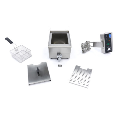 Maxima Fritéza - 10 l - 1 koš - s vypouštěcím kohoutkem |  09365228