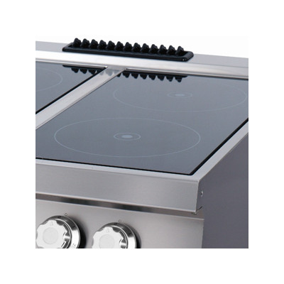 Maxima Infračervený sporák Premium - 4 hořáky - elektrický - dvojitá jednotka - hloubka 90 cm |  09398561