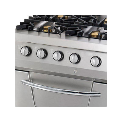 Maxima Varná deska Premium - 4 hořáky - dvojitá - 90 cm hluboká - včetně trouby - plynová |  09398500