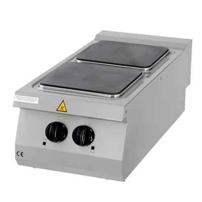 Sporák Premium - 2 hořáky - elektrický - jednoplotýnkový - hloubka 90 cm | MAXIMA 09398535