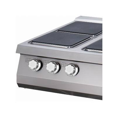 Maxima Sporák Premium - 6 hořáků - elektrický - tříplotýnkový - hloubka 90 cm |  09398537