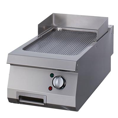 MAXIMA 09398583 | Grilovací pánev Premium s drážkami Chrome - elektrická - pro jednu jednotku - hloubka 90 cm