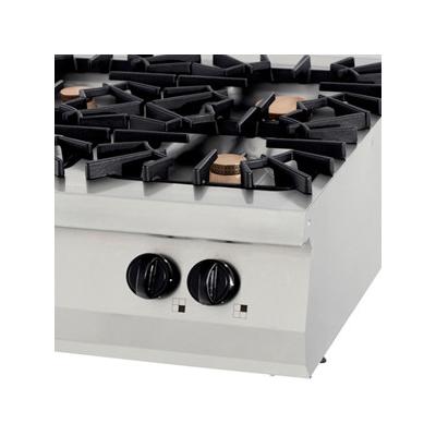 Varná deska Premium - 4 hořáky - dvojitá - hloubka 90 cm - plynová | MAXIMA 09398516