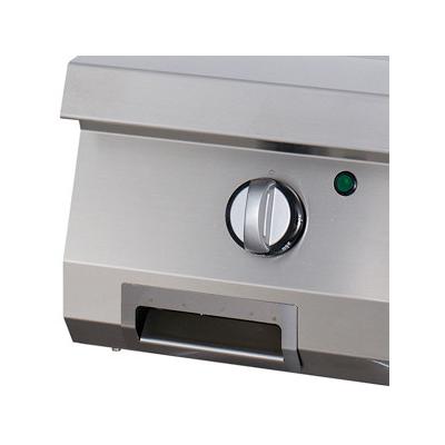 MAXIMA 09398566 | Grilovací pánev Premium Smooth Chrome - plynová - pro jednu jednotku - hloubka 90 cm