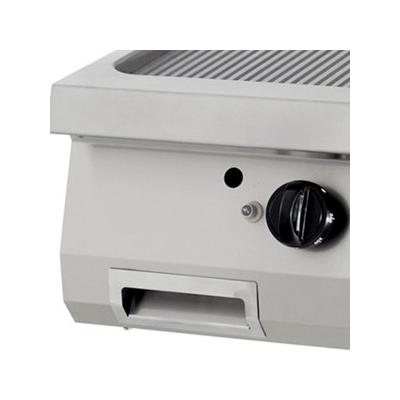 Grilovací deska Premium s drážkami Chrome - plynová - 90 cm hluboká | MAXIMA 09398568