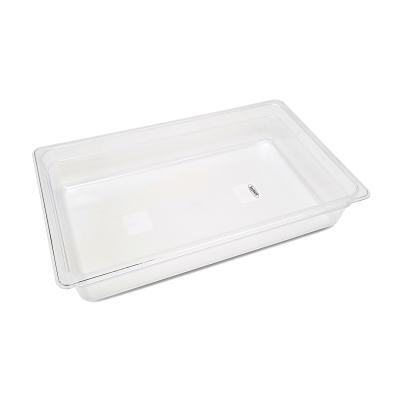 Gastroška 1/1 GN - hloubka 10 cm - 53 x 32,5 cm - polykarbonát | MAXIMA 09367911