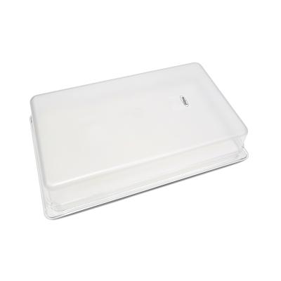 Gastroška 1/1 GN - hloubka 10 cm - 53 x 32,5 cm - polykarbonát | MAXIMA 09367911