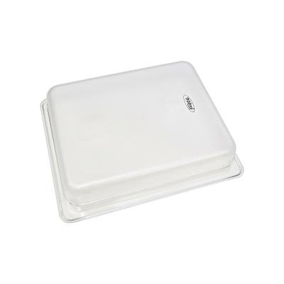 MAXIMA 09367914 | Gastronádoba 1/2 GN - hloubka 6,5 cm - 32,5 x 26,5 cm - polykarbonát