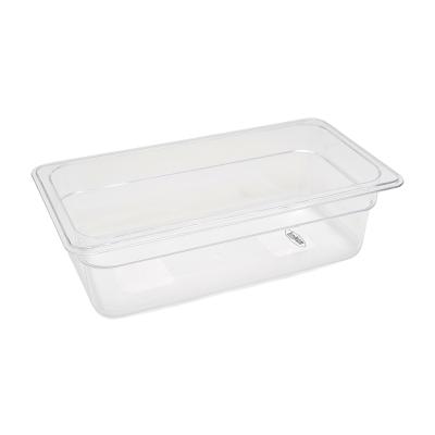 Gastroška 1/3 GN - hloubka 10 cm - 32,5 x 17,6 cm - polykarbonát | MAXIMA 09367919