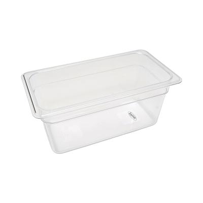 MAXIMA 09367920 | Gastronádoba 1/3 GN - hloubka 15 cm - 32,5 x 17,6 cm - polykarbonát