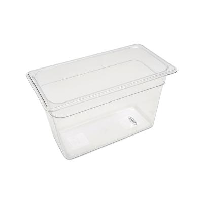 Gastroška 1/3 GN - hloubka 20 cm - 32,5 x 17,6 cm - polykarbonát | MAXIMA 09367921
