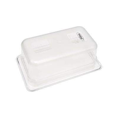 MAXIMA 09367923 | Gastronádoba 1/4 GN - hloubka 10 cm - 26,5 x 16,2 cm - polykarbonát