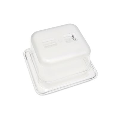 Gastroška 1/6 GN - hloubka 10 cm - 17,6 x 16,2 cm - polykarbonát | MAXIMA 09367926