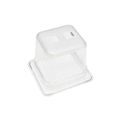 Gastroška 1/6 GN - hloubka 15 cm - 17,6 x 16,2 cm - polykarbonát | MAXIMA 09367927