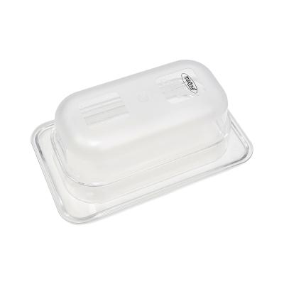 MAXIMA 09367928 | Gastronádoba 1/9 GN - hloubka 6,5 cm - 17,6 x 10,8 cm - polykarbonát