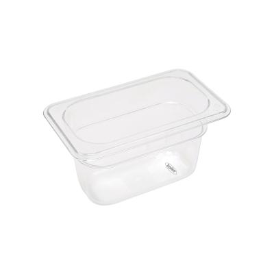 MAXIMA 09367929 | Gastronádoba 1/9 GN - hloubka 10 cm - 17,6 x 10,8 cm - polykarbonát