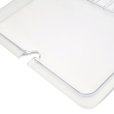 Gastroška s víkem 1/1 GN - s prohlubní - Polykarbonát | MAXIMA 09367936