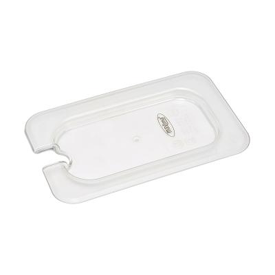 MAXIMA 09367941 | Gastronádoba s víkem 1/9 GN - s prohlubní - Polykarbonát