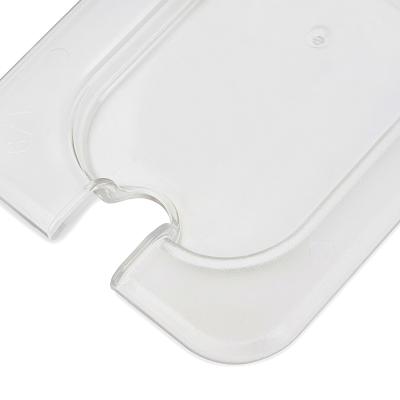 Gastroška s víkem 1/9 GN - s prohlubní - Polykarbonát | MAXIMA 09367941