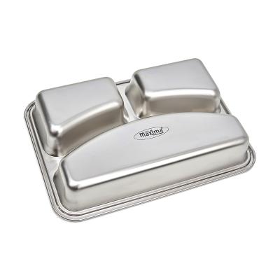 Deska - nerezová ocel - 3 přihrádky | MAXIMA 09367855
