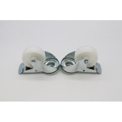 Maxima Sada koleček pro stolní napařovač - 2 s držáky - 4,3 palce / 11 cm |  08560108