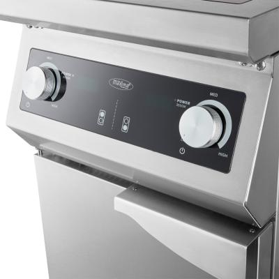 Indukční vařič 700 – 2 hořáky – 8500W – se stojanem | MAXIMA 09371012