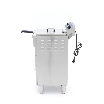 Maxima Fritéza - 16 l - 1 koš - s vypouštěcím kohoutem a stojanem - 230 V |  09365157