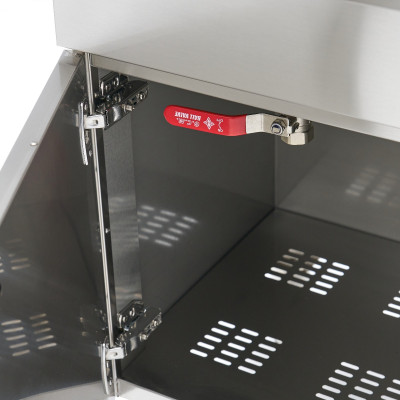 Maxima Fritéza - 16 l - 1 koš - s vypouštěcím kohoutem a stojanem - 230 V |  09365157