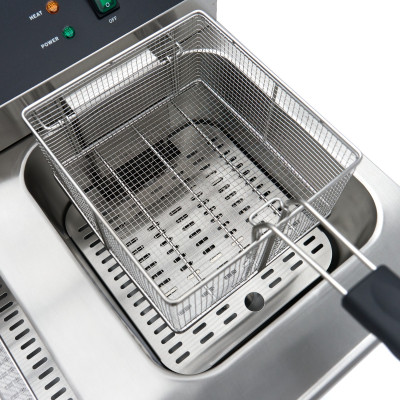 Maxima Fritéza - 2 x 16 l - 2 koše - s vypouštěcím kohoutem a stojanem - 230 V |  09365158