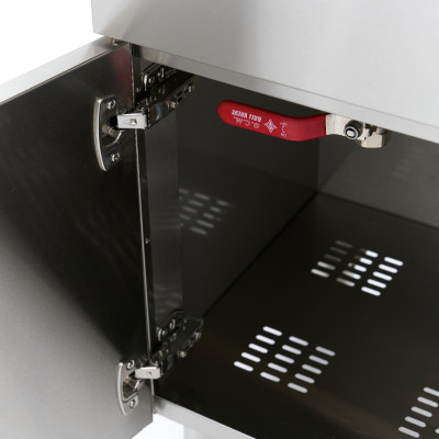 Maxima Fritéza - 2 x 16 l - 2 koše - s vypouštěcím kohoutem a stojanem - 230 V |  09365158