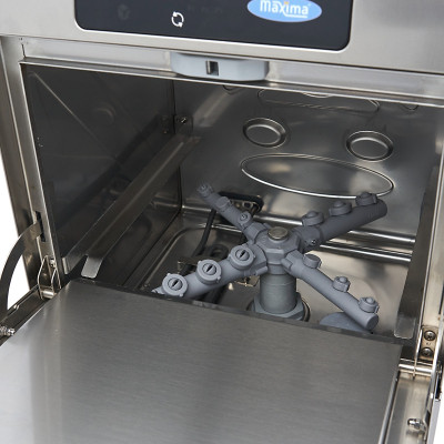 Maxima Myčka skla - 35 x 35 cm - s čerpadlem na oplachování - digitální displej - 230V |  09211000