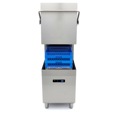 Maxima Myčka nádobí s odsavačem par - 50 x 50 cm - s oplachovým a mýdlovým čerpadlem - digitální displej - 400V |  09211008