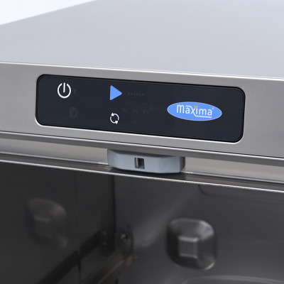 Maxima Podstavná myčka nádobí - 50 x 50 cm - s čerpadlem na oplachování - digitální displej - 400V |  09211005